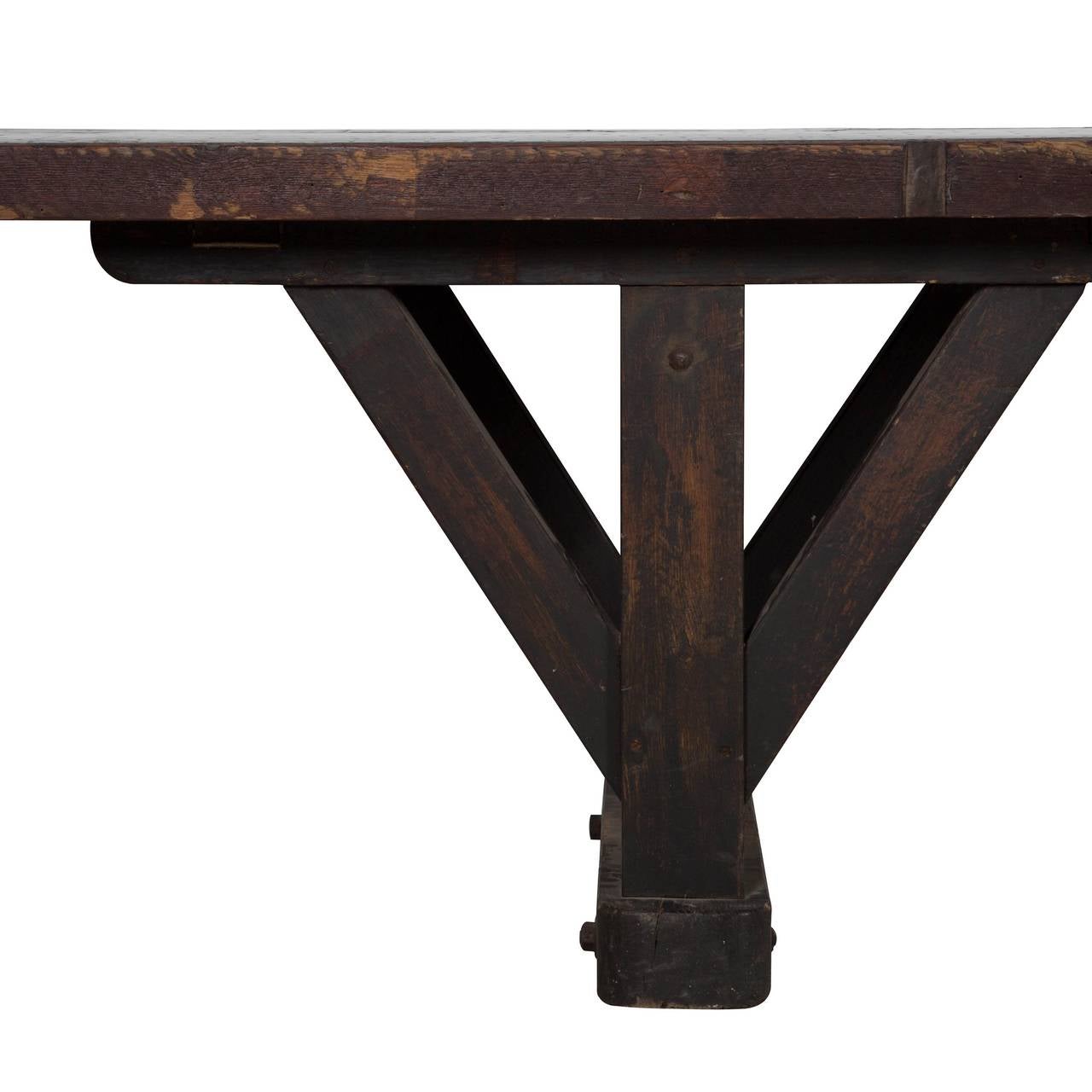 Architectural 19th Century Work Table 1