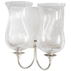 Silver Plated Wall Lights 1