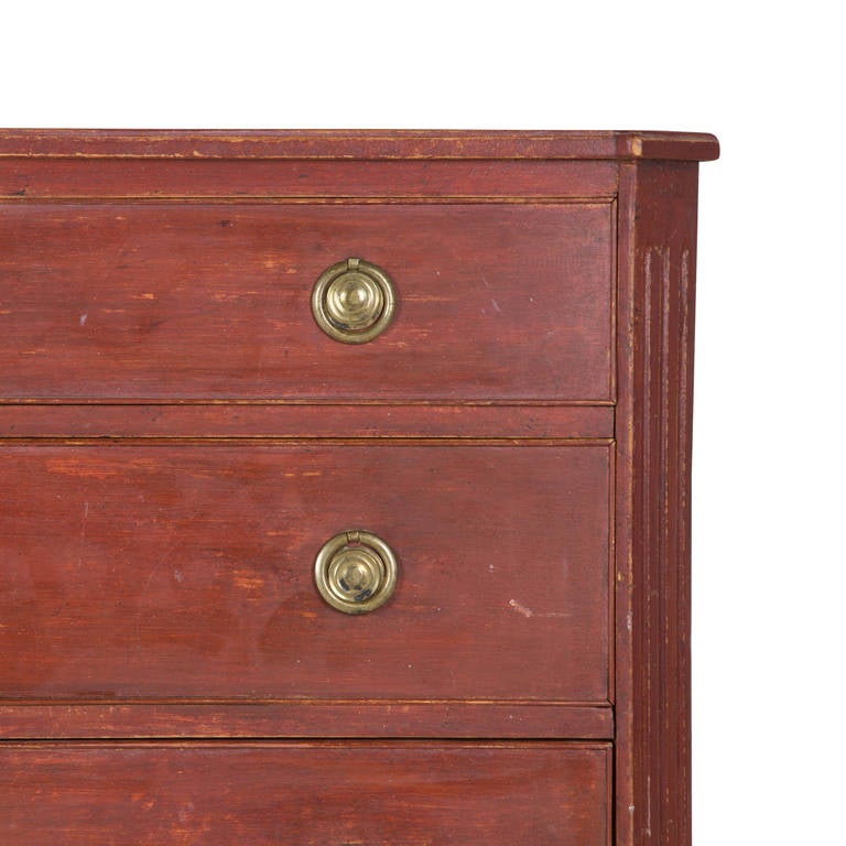 Gustavian Period Chest of Drawers, All Original, circa 1780 In Excellent Condition In Gloucestershire, GB