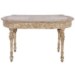 Antique Painted Centre Table