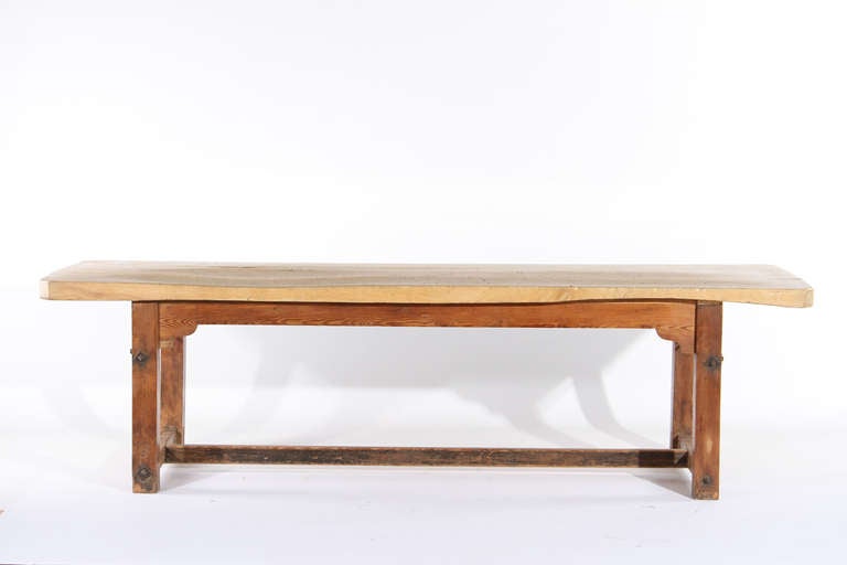 Sycamore And Pine Dining Table