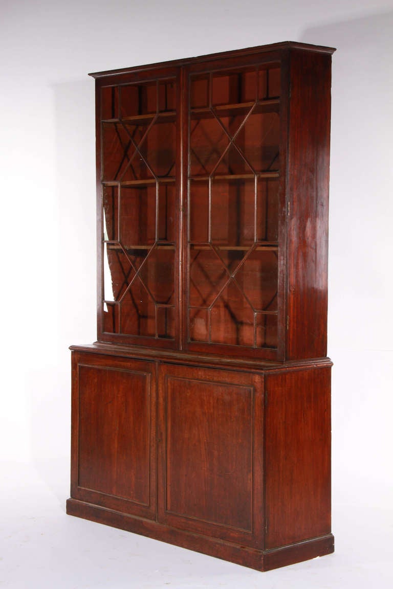 Georgian Mahogany Bookcase