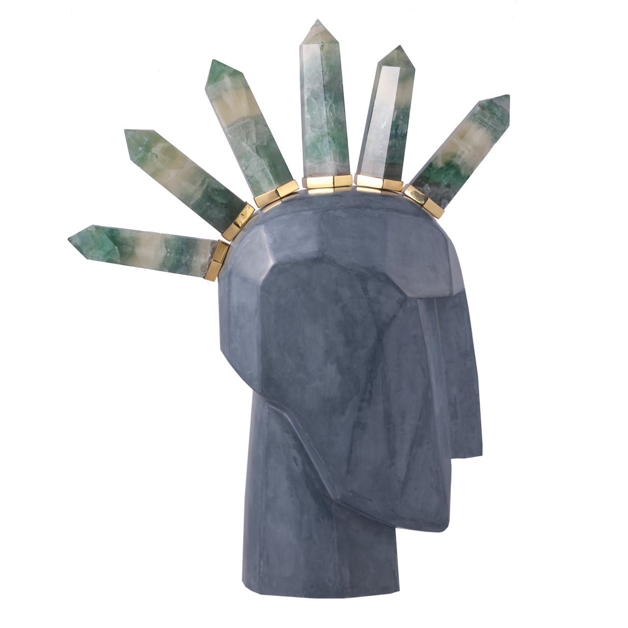 Head Trip Sculpture - PIERRE by Kelly Wearstler
