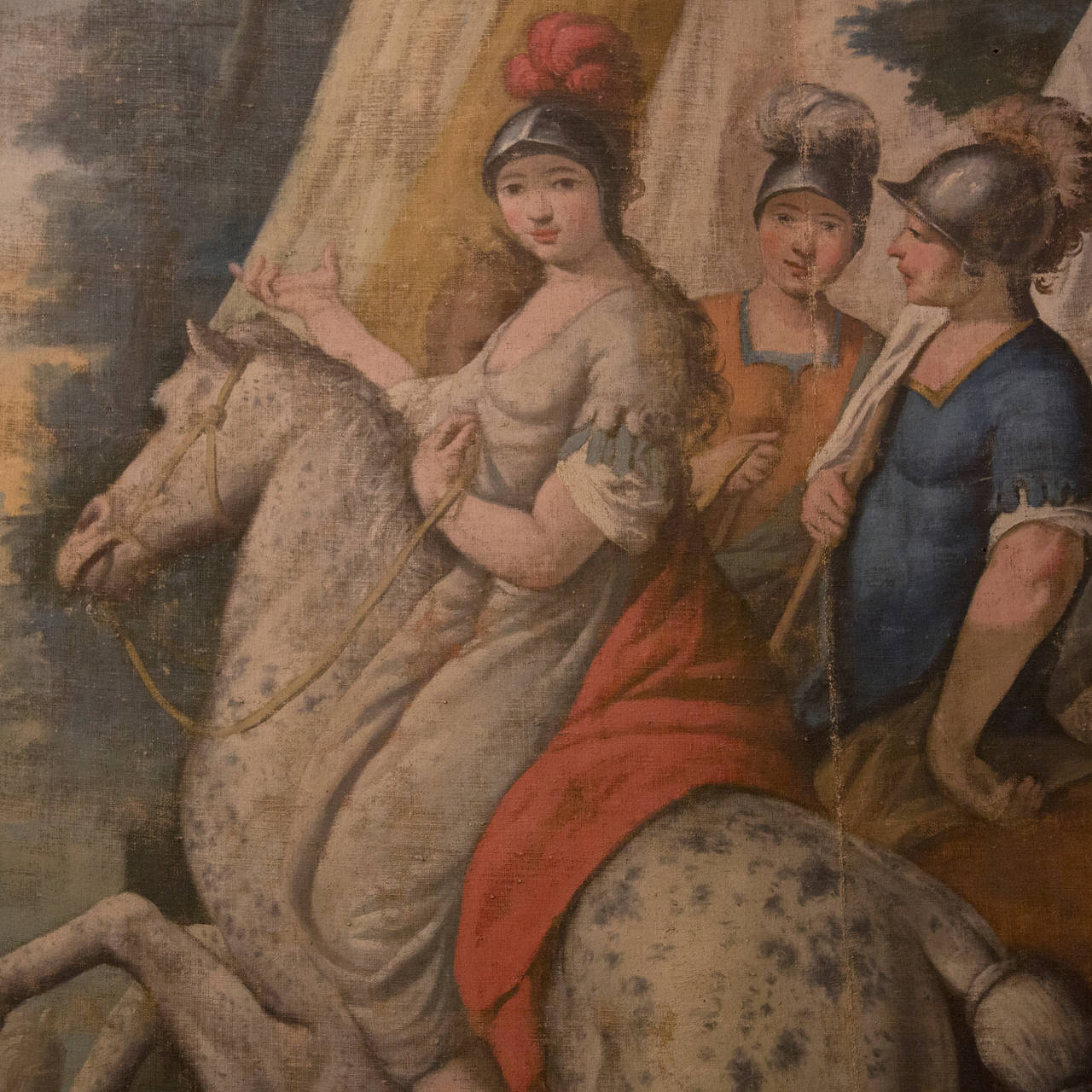18th Century Italian Toile Peinte
