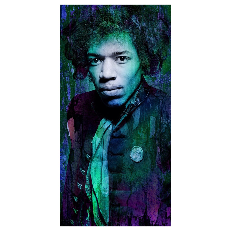 Gered Mankowitz Photograph "Jimi Wood, " Edition of One For Sale