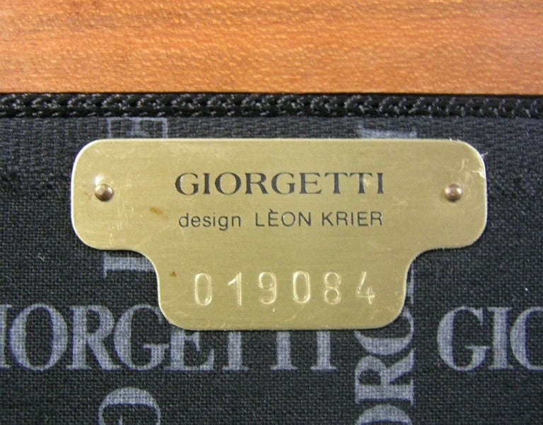 Vintage Aries Sofa by Leon Krier for Giorgetti, Italy, circa 1993 For Sale 1