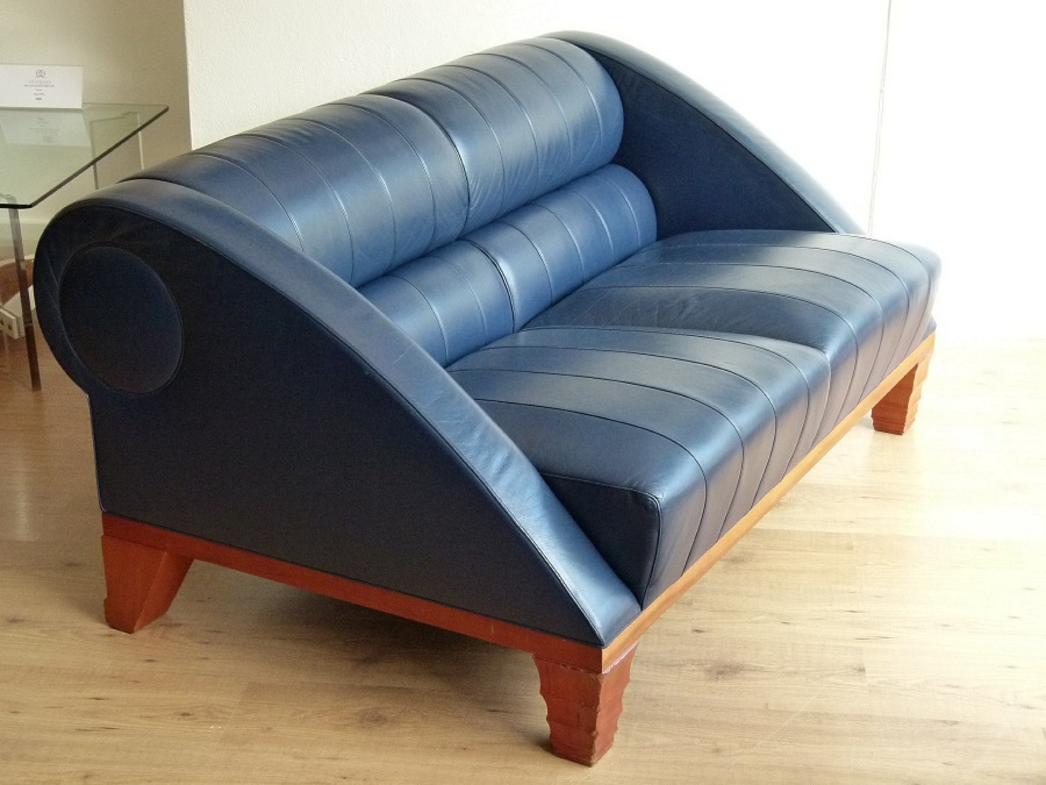 Vintage Aries Sofa by Leon Krier for Giorgetti, Italy, circa 1993 For Sale