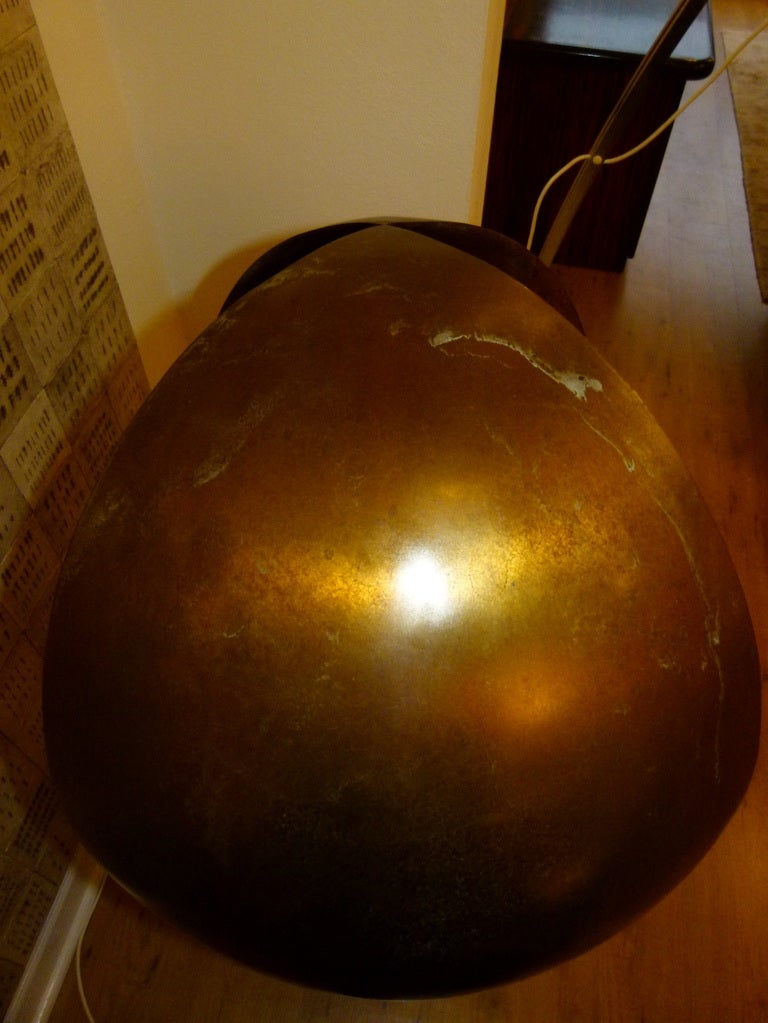 Contemporary Abstract Sculpture, 4D Sphere in Bronze by Samvado For Sale 2