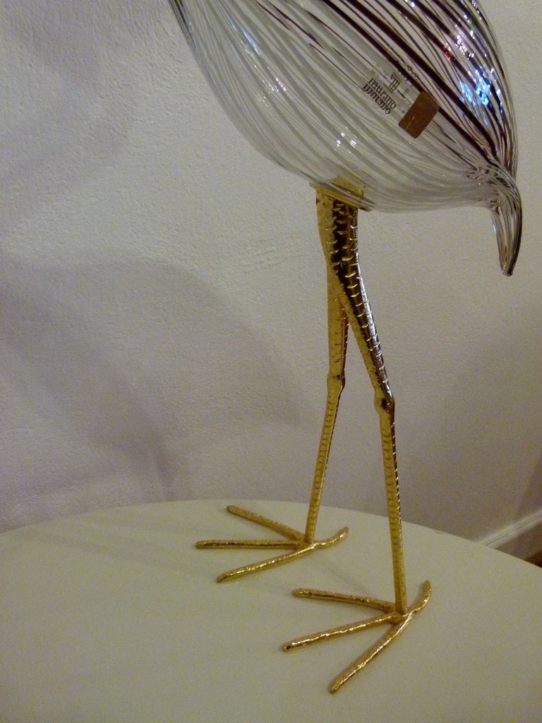 Mid-Century Modern Vintage Murano glass sculptures, by Licio Zanetti c.1970 For Sale