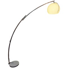 Vintage Arc Floor Lamp By Goffredo Reggiani, Italy Early 1960's