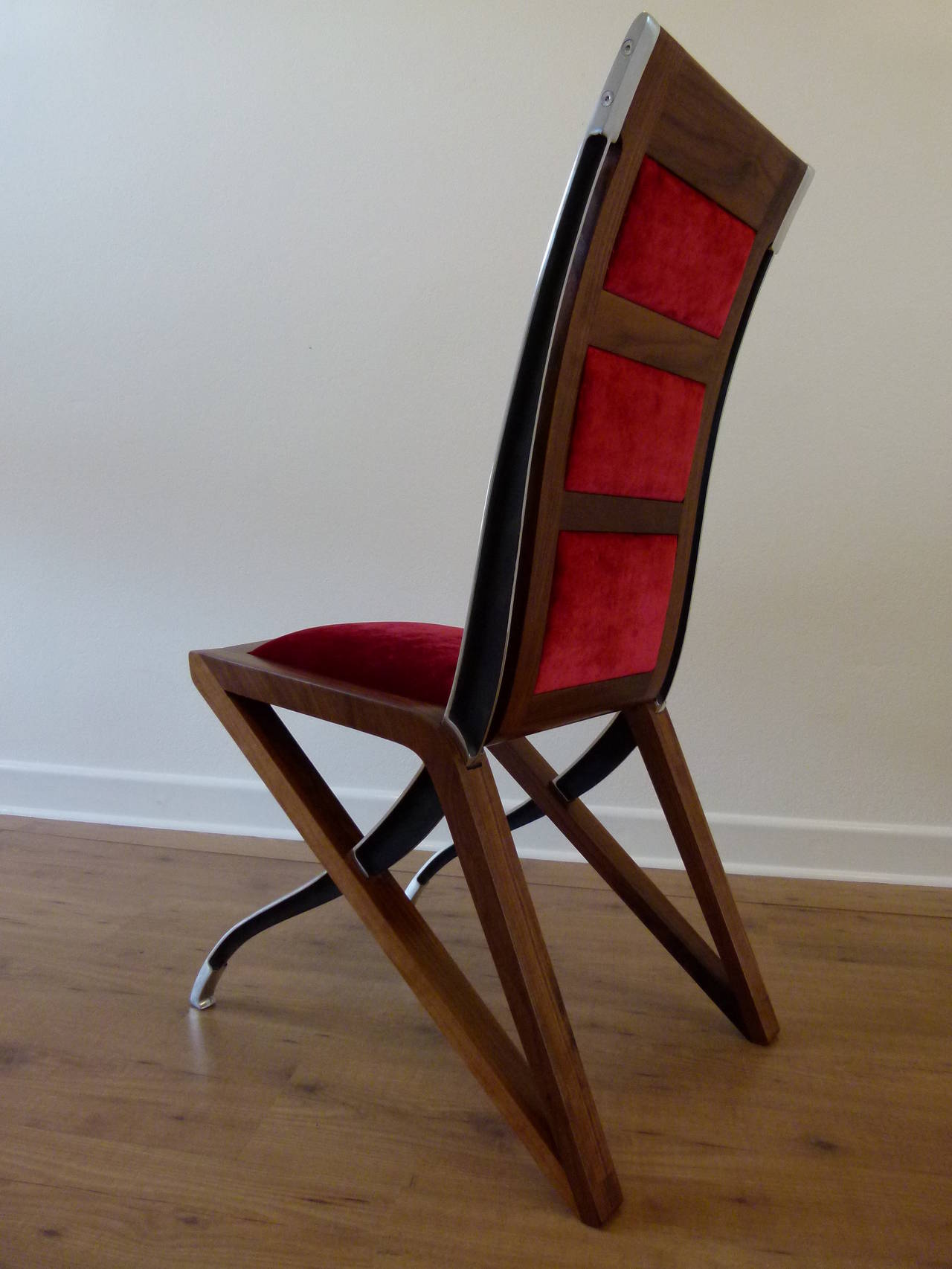 Toro Contemporary Dining Chair by British Designer Sebastian Blakeley For Sale 6