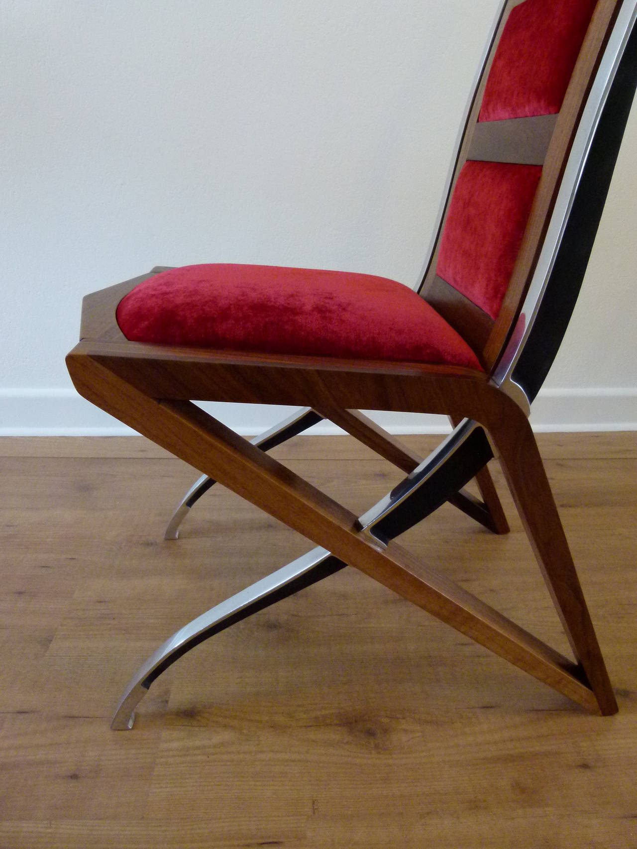 Toro Contemporary Dining Chair by British Designer Sebastian Blakeley For Sale 1