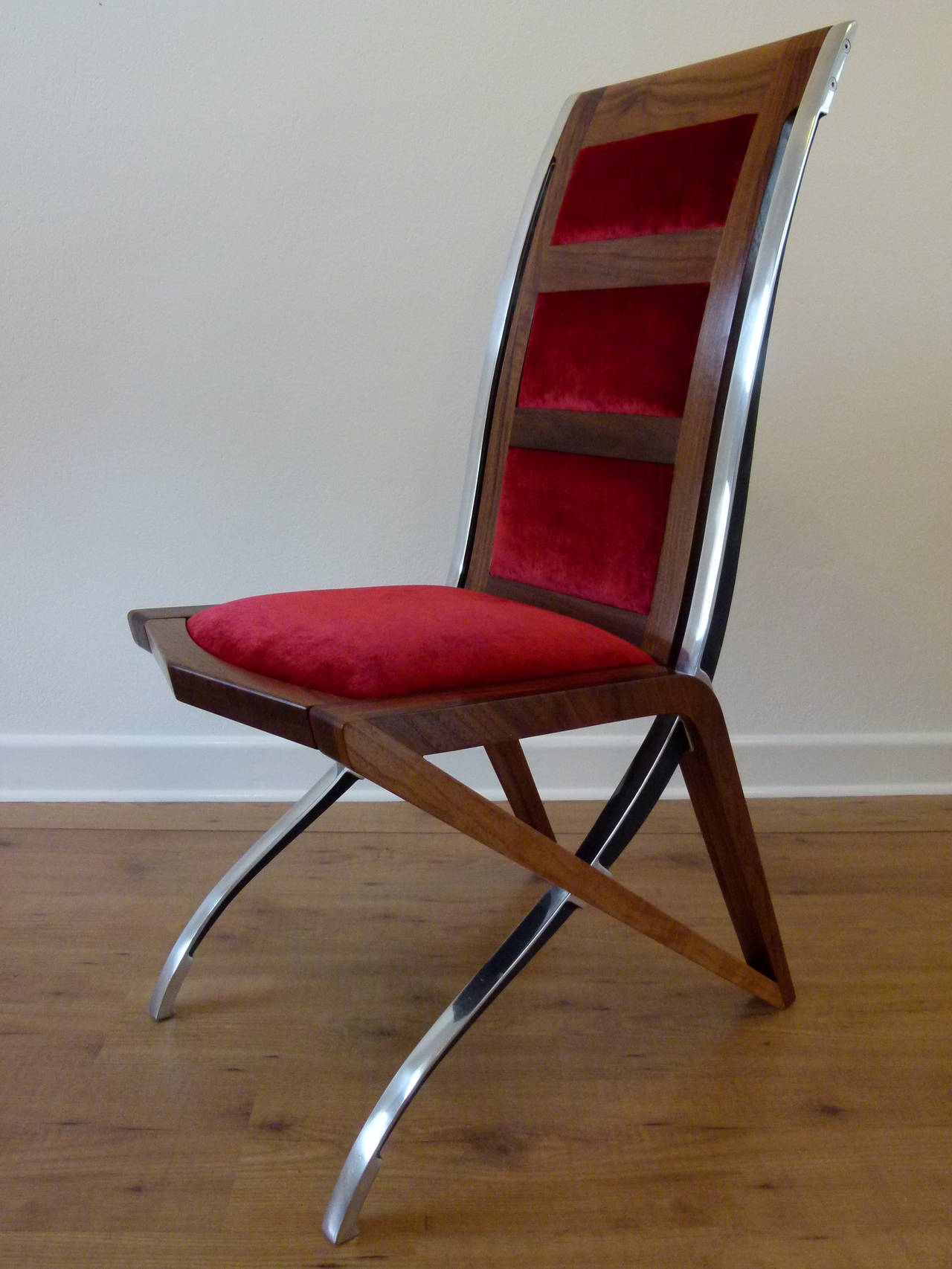 Toro Contemporary Dining Chair by British Designer Sebastian Blakeley In Excellent Condition For Sale In London, GB