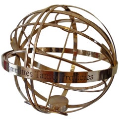Used Armillary Sphere in Bronze c.2014
