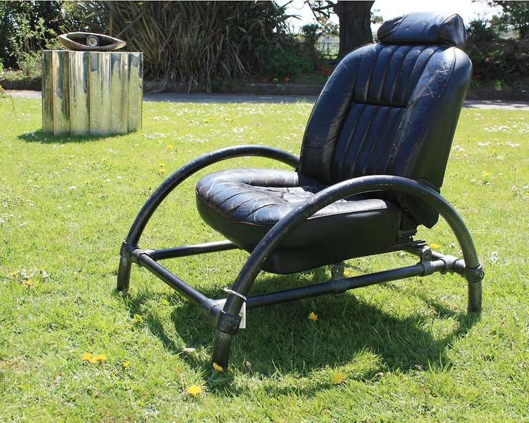 British Unique Jaguar Chair by One Off Ltd., circa 1988 For Sale