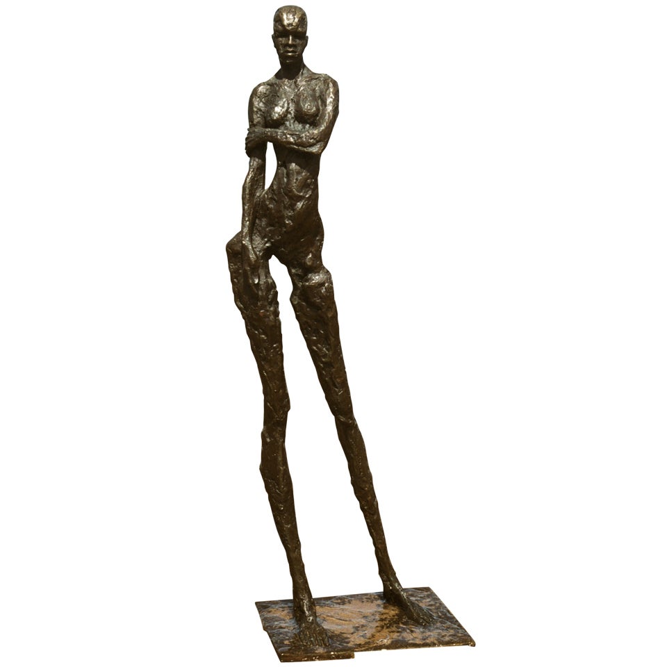 Contemporary Abstract and Figurative Sculpture in Bronze by Elisabeth Hadley For Sale