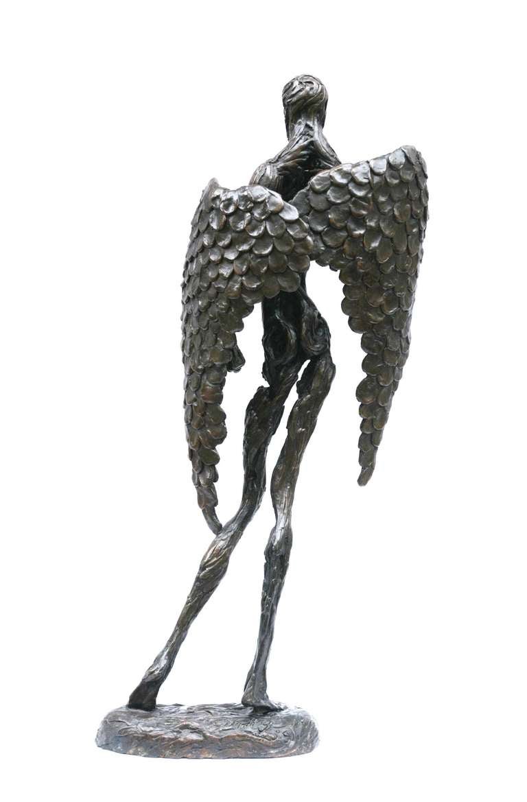 Contemporary Abstract or Figurative Sculpture in Bronze by Elisabeth Hadley In Excellent Condition For Sale In London, GB