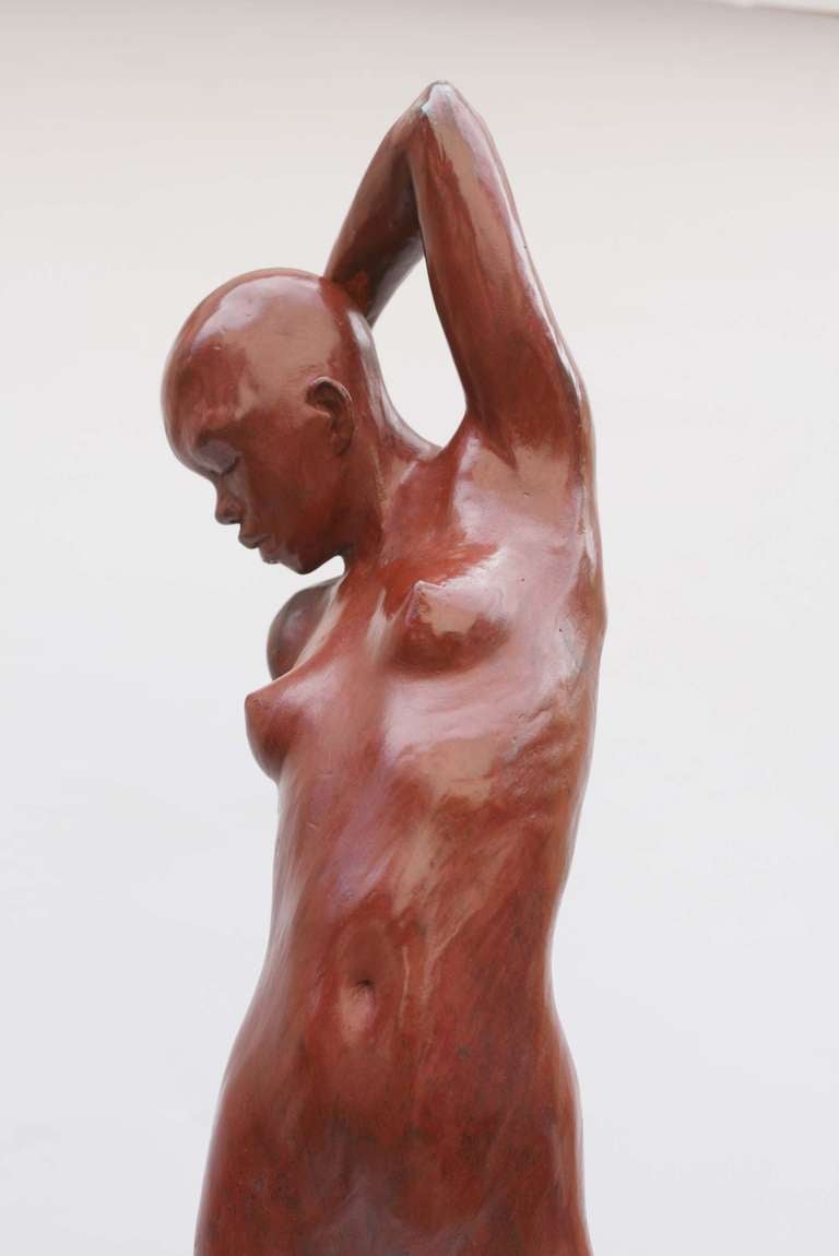 British Contemporary Figurative Sculpture in Bronze by Elisabeth Hadley For Sale