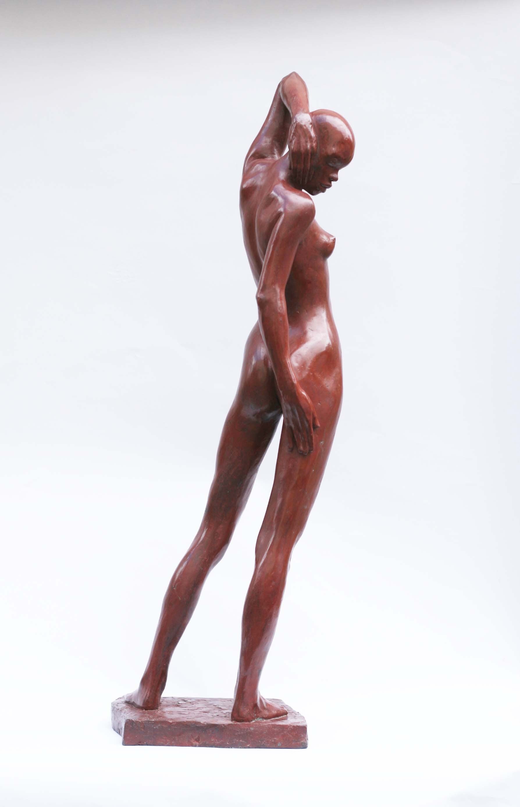 Contemporary Figurative Sculpture in Bronze by Elisabeth Hadley For Sale