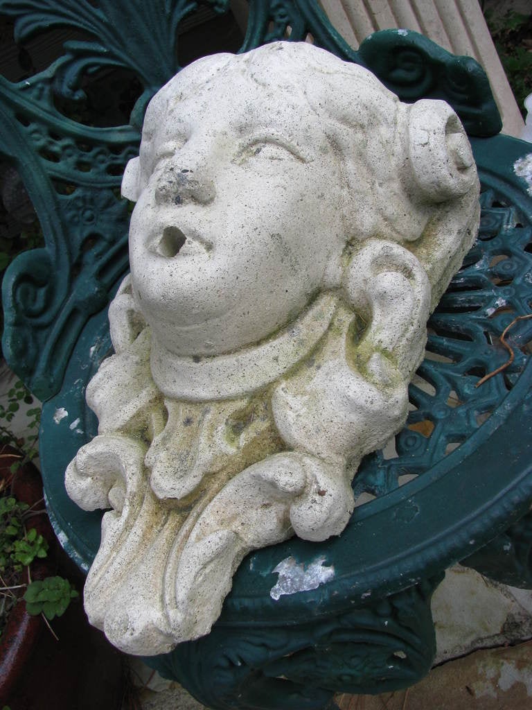 Unknown Vintage Victorian Fountain  Spitter Architectural Element For Sale