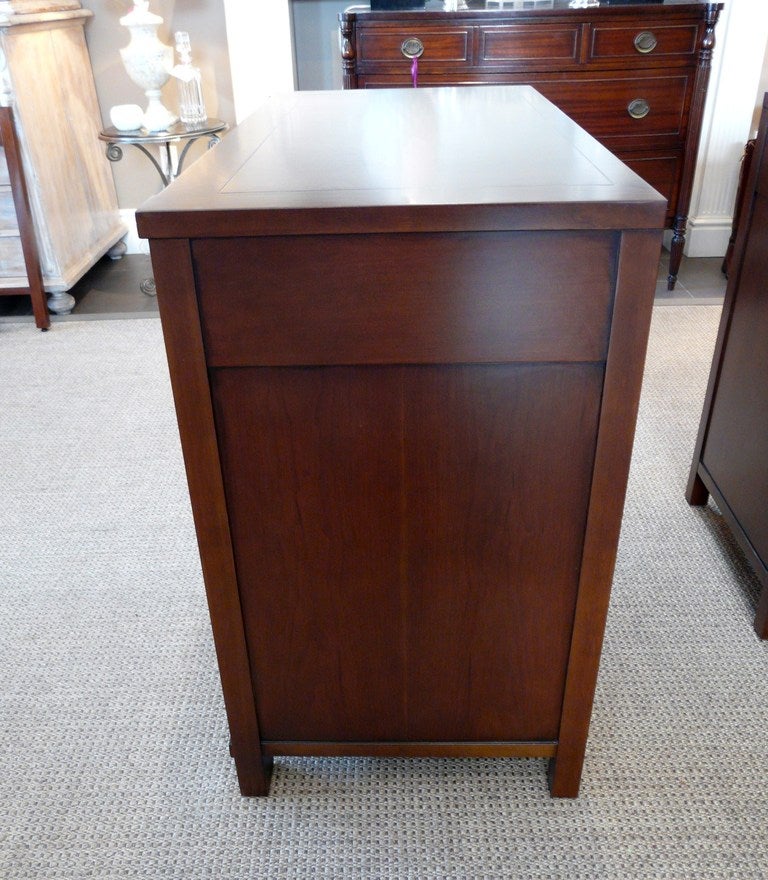 Pair Bachelor Chests by Baker Vintage Hollywood Regency Neoclassic For Sale 2