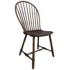 Very Old American Hoop Back Windsor Chair