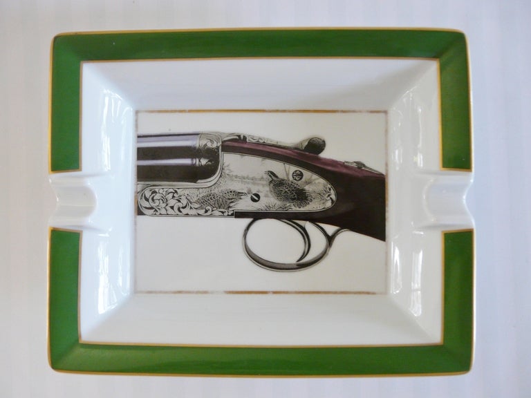 Vintage Asprey of London Shotgun Ashtray