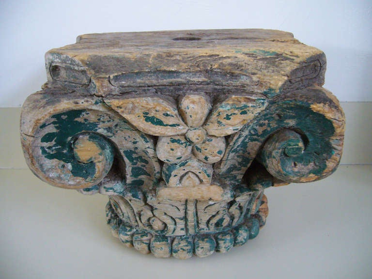 Unique fragment of an Anglo-Indian column (End of the 19th or 20th c