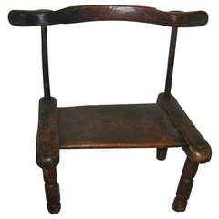 Antique Baule chair