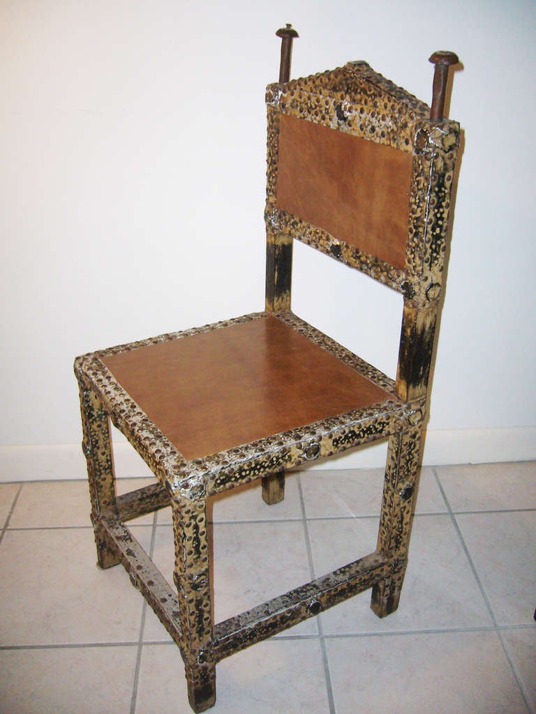 Antique Ceremonial Chair