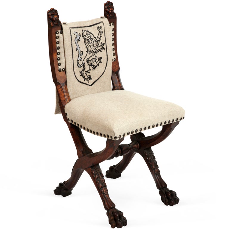 Lion Chair at 1stdibs