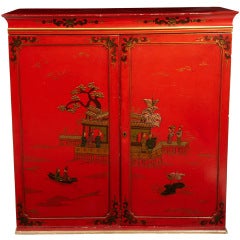 19th-C. Chinoiserie Cabinet