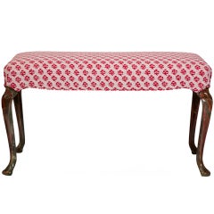 Fortuny Fabric Bench