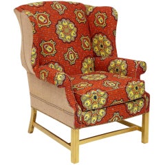 Batik Wingback Chair