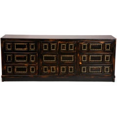Geometric Nailhead Buffet