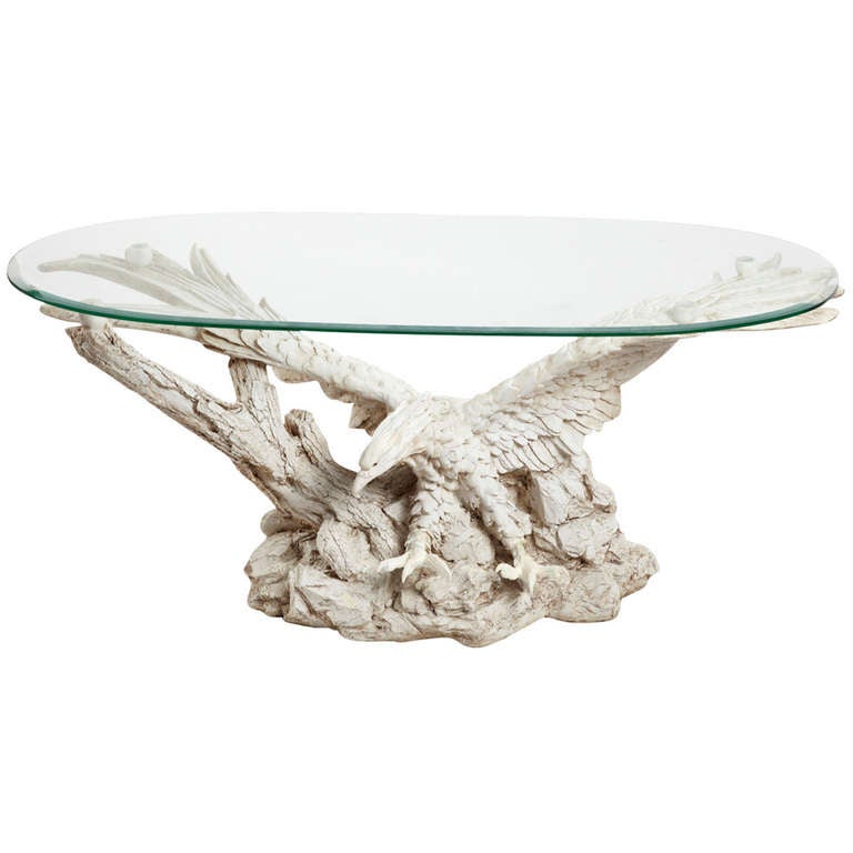 Eagle Coffee Table For Sale at 1stDibs eagle coffee table with glass