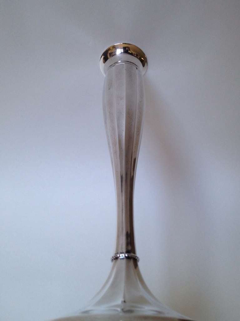 Tiffany & Co. New York Sterling Suite of Four Candlesticks circa 1920 2