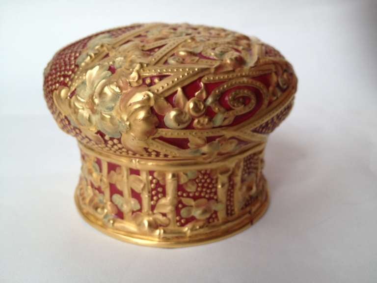 Large Royal Crown Derby Ginger Jar Shape Urn circa 1890s 1