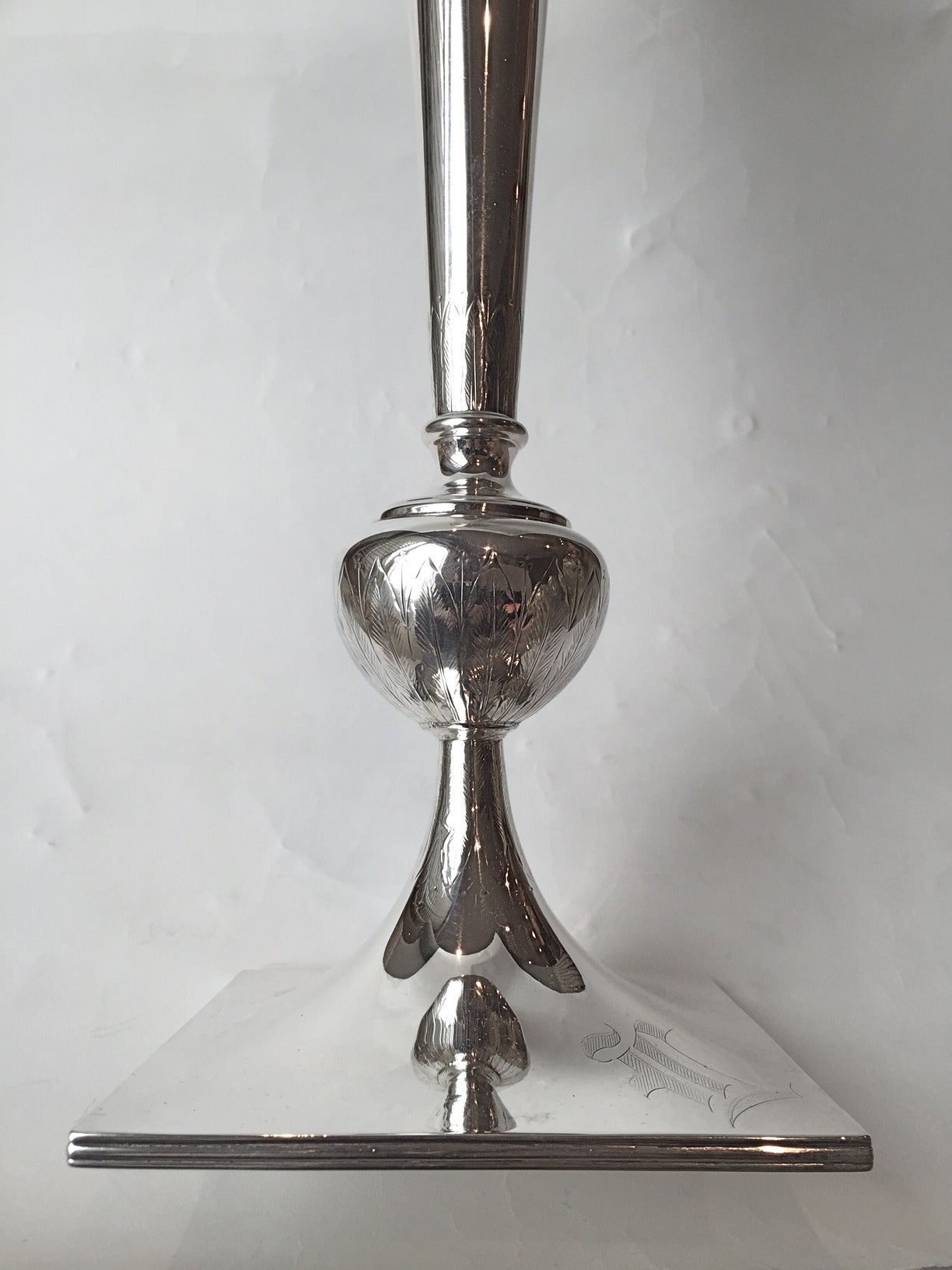American Sterling Vase Boston Silver Co, Early 20th Century