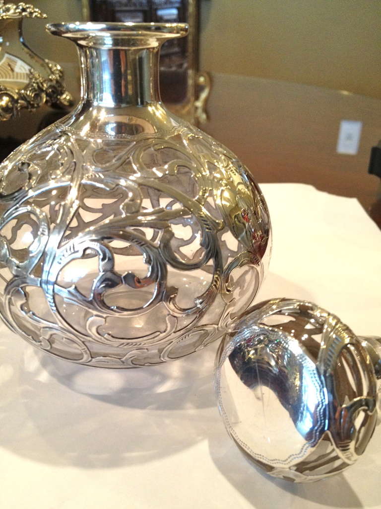art nouveau perfume bottle