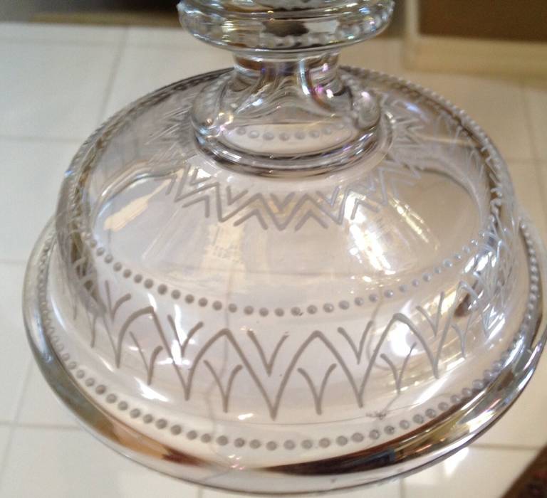 Rare Moser Peacock Vase Enamel and Gilt Decoration, circa 1900 at 1stDibs
