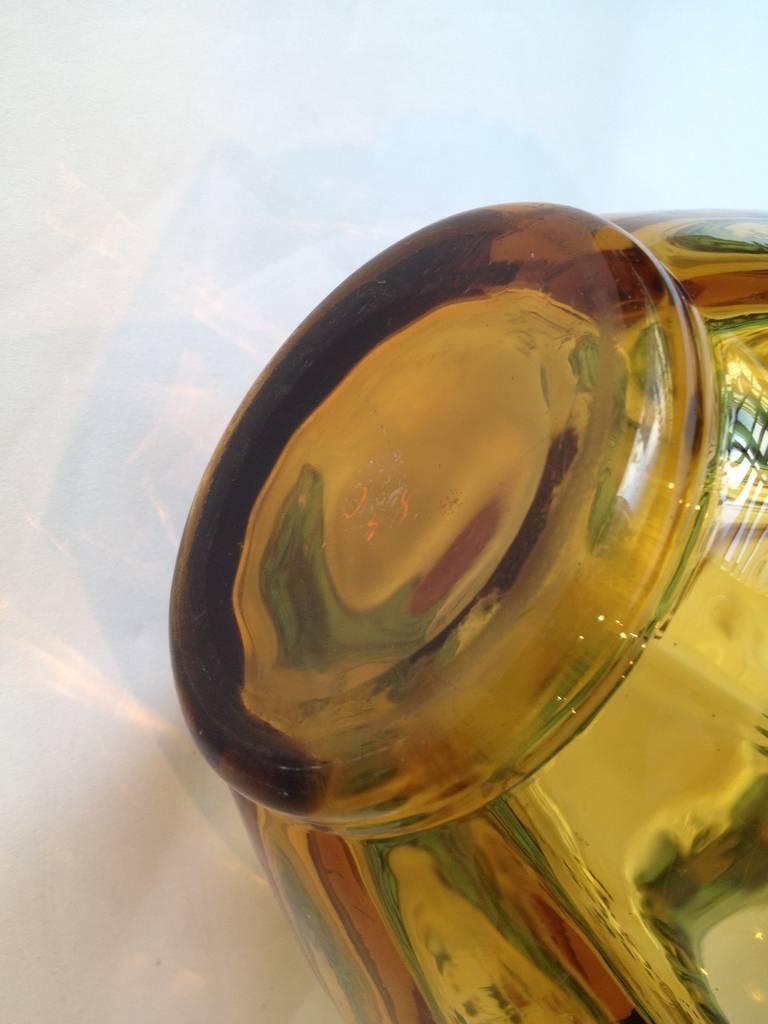 Austrian Fabulous Moser Enameled and Applied Glass Vases