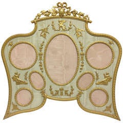 Large and Very Fine French Gilt Bronze Photo Frame, circa 1900