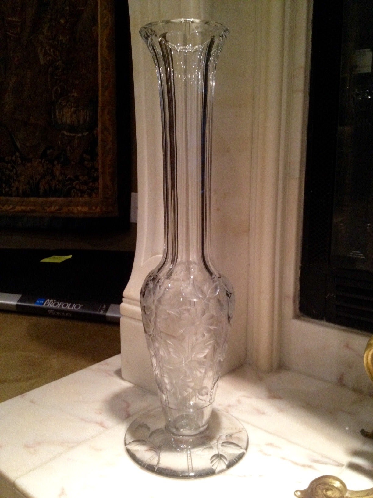 Monumental American Brilliant Period Cut Glass Vase By Tuthill Circa 1900 At 1stdibs