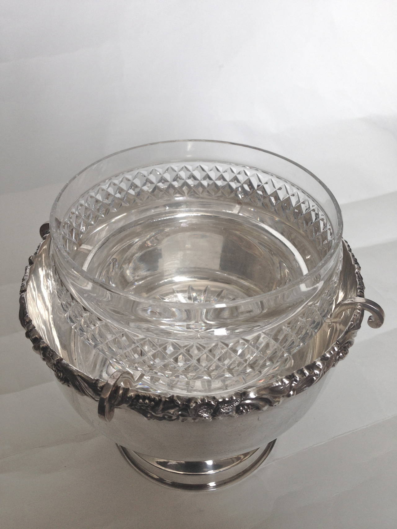 Caviar Server Silver Plate by Ellis and Barker, England, circa 1912 1