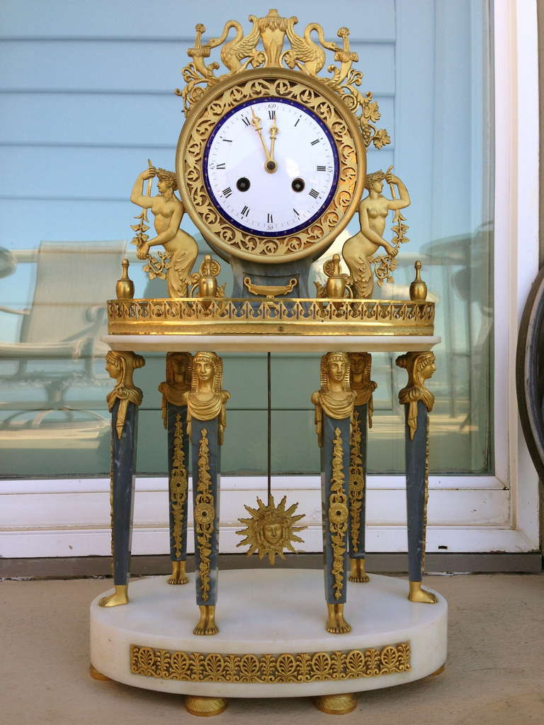Napoleon III Empire Clock, circa 1860