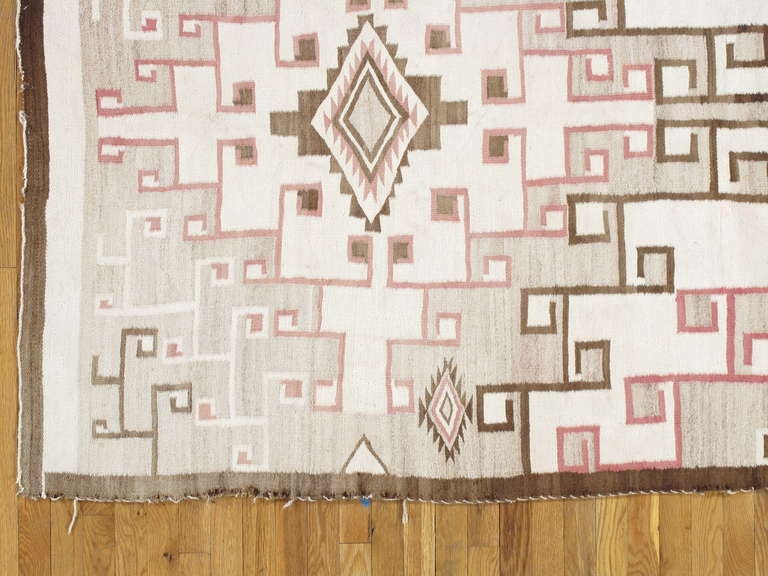 Mid-20th Century Vintage Navajo Carpet