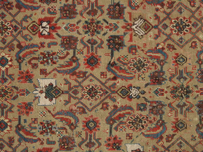 Heriz carpets are the staple of the furnishing market and remain the most popular of all NW Persian Carpets. They were produced for the rapidly growing US market in the late 19th-early 20th centuries. In home design, Heriz carpets are beloved for