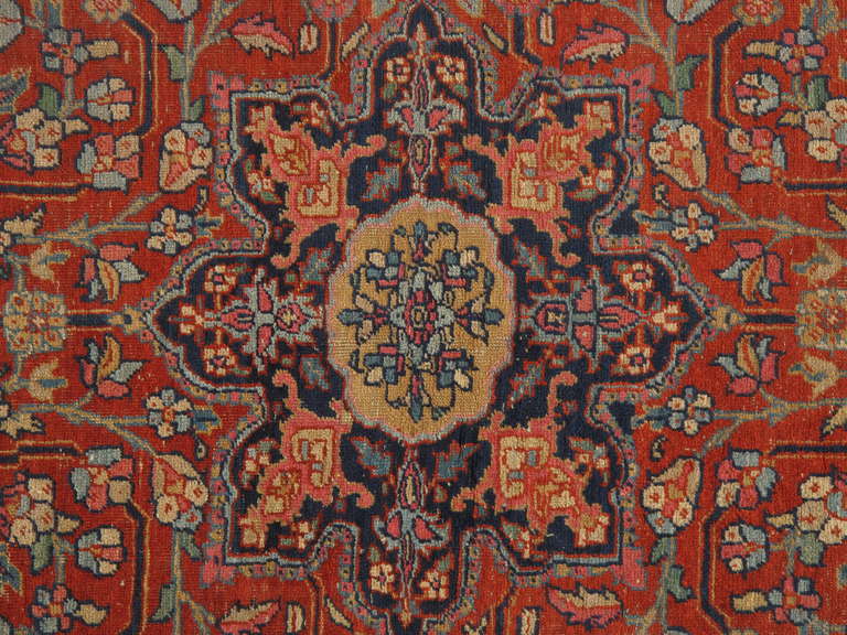 Heriz carpets are the staple of the furnishing market and remain the most popular of all NW Persian carpets. They were produced for the rapidly growing US market in the late 19th-early 20th centuries. In home design, Heriz carpets are beloved for