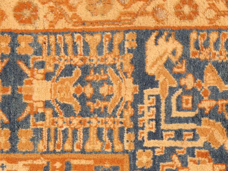 20th Century Antique Indian Amirtsar Carpet